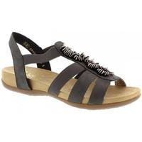 Rieker 60581 Slip-on Sandals women\'s Sandals in grey