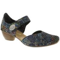 Rieker 43711 Womens heeled sandals women\'s Court Shoes in Multicolour
