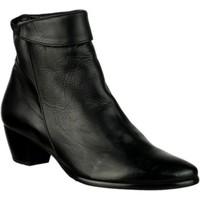 riva armadillo leather boots womens low ankle boots in black