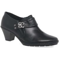 rieker vibe womens high cut court shoes womens low boots in black