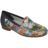 rieker ladies floral moccasin loafer shoe womens loafers casual shoes  ...
