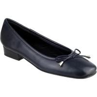 riva provence leather shoes womens shoes pumps ballerinas in blue