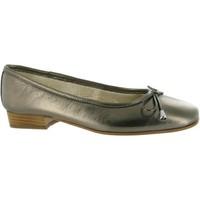 riva provence leather shoes womens shoes pumps ballerinas in silver