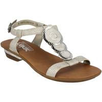 rieker 63478 sandal womens sandals in white