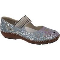 rieker cindy mary jane casual womens shoes womens shoes in blue