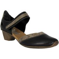 Rieker Ladies Mary Jane Shoe women\'s Smart / Formal Shoes in black