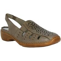 Rieker Ladies Bessie Slingback Sandal women\'s Smart / Formal Shoes in BEIGE