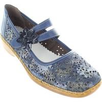 rieker 41372 90 womens shoes pumps ballerinas in blue