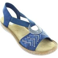 Rieker 62802-14 women\'s Sandals in blue