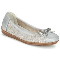 rieker retiuop womens shoes pumps ballerinas in silver