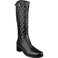 riva drama womens high boots in black