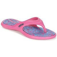 rider island viii womens flip flops sandals shoes in pink