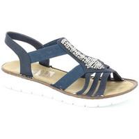 Rieker 60061 women\'s Sandals in blue