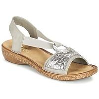 Rieker FARTIRUSS women\'s Sandals in Silver