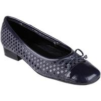 riva andros womens casual shoes womens shoes pumps ballerinas in blue