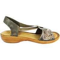 Rieker 608B9-45 women\'s Sandals in grey