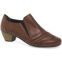 rieker odyssey womens high cut court shoes womens court shoes in brown