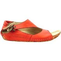 riva cartier womens sandals in orange