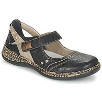 rieker rassare womens shoes pumps ballerinas in black