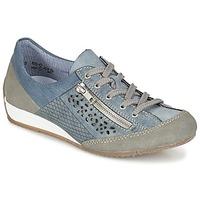 rieker merturi womens shoes trainers in blue