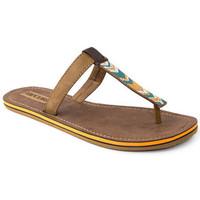Rip Curl Zanzibar women\'s Flip flops / Sandals (Shoes) in brown