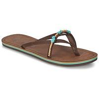 Rip Curl COCOU women\'s Flip flops / Sandals (Shoes) in brown