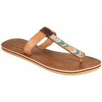 rip curl zanzibar womens flip flops sandals shoes in brown