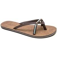 rip curl coco womens flip flops sandals shoes in brown