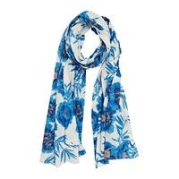 riviera flower cotton scarf