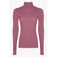 RIB ROLL NECK LONG SLEEVE