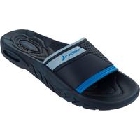 rider mens arena slider sandals blue