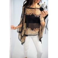 River paisley print pearl Kaftan