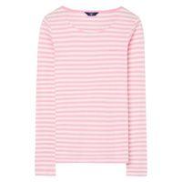 Rib Long-sleeved T-shirt - Bright Pink