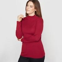 Ribbed High Neck Jumper