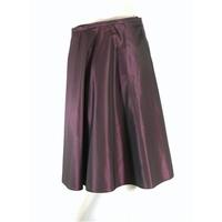 River Island Size 12 Mulberry Iridescent Full Circle Skirt