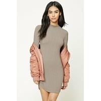 Ribbed Knit Bodycon Dress