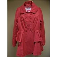 Ribbon, Pink, Viscose, Coat, 10 Ribbon - Size: 10 - Pink - Jacket