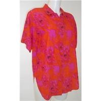 Richards women\'s medium orange and pink tunic style shirt Richards - Multi-coloured - Short sleeved shirt