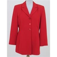 Richards, size 12 red fitted jacket