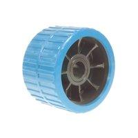 Ribbed Wobble Roller (non Mark) Blue 74x120x21