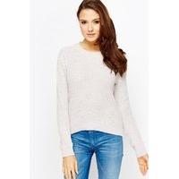 ribbed knit jumper