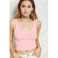 Ribbed Split Cami Top