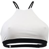 Rip Curl White High Neck Bikini bra Mirage Ultimate women\'s Mix & match swimwear in white