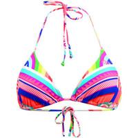 Rip Curl Multicolor Triangle Swimsuit Rainbow Tri Top women\'s Mix & match swimwear in Multicolour