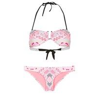 Rip Curl FIESTA BANDEAU SET women\'s Bikinis in pink