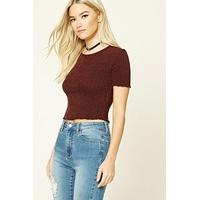 Ribbed Knit Crop Top