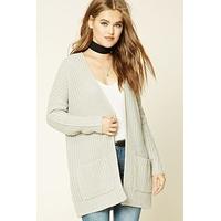 Ribbed Knit Sweater Cardigan