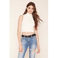 Ribbed Knit Crop Top