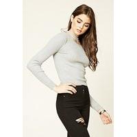 Ribbed Cutout-Front Top