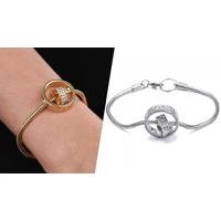 Ring of Hearts Bracelet - 2 Colours